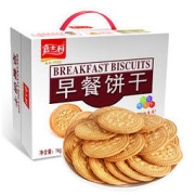 嘉士利 早餐饼干 原味 1kg