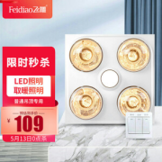 FEIDIAO 飞雕 多功能浴霸 普通吊顶 二合一