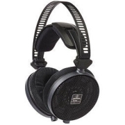 audio-technica 铁三角 ATH-R70X 耳罩式头戴式有线耳机 黑色 3.5mm