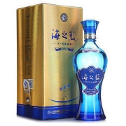 有券的上：YANGHE 洋河 海之蓝 蓝色经典 42%vol 浓香型白酒 520ml 单瓶装