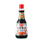 厨邦 海鲜酱油一级生抽  鲜甜海鲜味410ml*2件