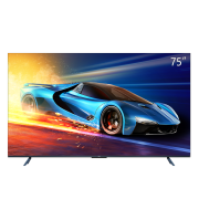 再降价、PLUS会员：TCL 75V8E Max 电光蓝游戏电视 75英寸