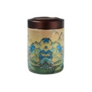 容山堂 千里江山陶瓷茶叶罐 迷你款 3.7x4.6cm