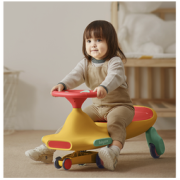 24日0点、88VIP：babycare 儿童万向轮扭扭车