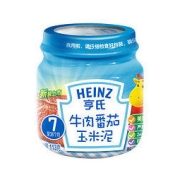 Heinz 亨氏 果泥 4段 牛肉番茄玉米味 113g