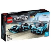 LEGO 乐高 Speed超级赛车系列 76898 松下捷豹赛车车队E级方程式GEN2和捷豹I-PACE eTROPHY