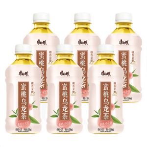 康师傅蜜桃乌龙茶330ml6瓶