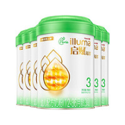 illuma 启赋 有机 婴儿奶粉 3段 900g*6罐