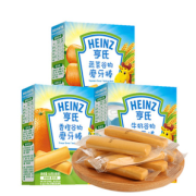 24日0点！Heinz 亨氏 儿童零食磨牙棒 蔬菜味+牛奶味+香橙味 64g*3盒￥25.27 3.2折 比上一次爆料降低 ￥6.11