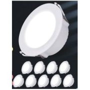 NVC Lighting 雷士照明 LED筒灯 暖白光 白色 10只装