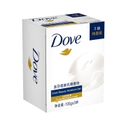 再降价、陪伴计划：Dove 多芬 香皂 柔肤乳霜香块100g*3