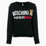 MOSCHINO 莫斯奇诺 AI70990260 女士熊图案运动衫加绒卫衣