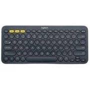 logitech 罗技 K380 79键 蓝牙无线薄膜键盘 无光 深灰色