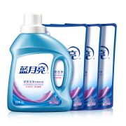 PLUS会员：Bluemoon 蓝月亮 洗衣液套装 1kg*1瓶+500g*3袋