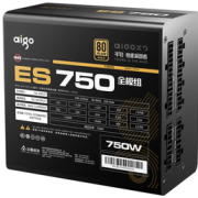 aigo 爱国者 ES750 电脑电源 额定750W 金牌全模组