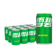 限地区、京东极速版：可口可乐 雪碧 Sprite 柠檬味 汽水 碳酸饮料 200ml*12罐+凑单品×2件