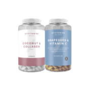 myvitamins 胶原蛋椰子油胶囊 60粒+葡萄籽维C胶囊 90粒
