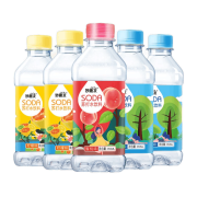 京东极速版：MIAOQUYOU 妙趣友 无汽苏打水饮料 原味350ml*6瓶