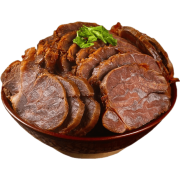 PLUS会员：竹域 甄选酱牛肉 250g*4袋