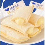京东极速版：俏美味 乳酸菌小口袋面包 250g送250g 约27枚共500g