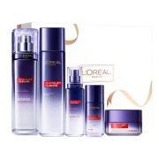 16日0点：L'OREAL PARIS 巴黎欧莱雅 复颜玻尿酸护肤套装（乳液110ml＋晶露130ml＋乳液50ml＋晶露65ml＋太空霜15ml＋晶露22ml*2＋太空霜15ml＋零点霜15ml）*2件