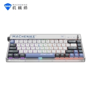 31日20点：MACHENIKE 机械师 KT68 RGB 三模热插拔机械键盘 零感未来 黑竞宗轴