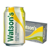 88VIP：watsons 屈臣氏 柠檬草味苏打汽水 330ml*24罐