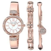 ANNE KLEIN 安妮·克莱因 AK/3295SVST 女士时装腕表套装