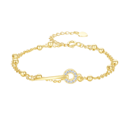plus会员：CHOW TAI SENG 周大生 女士S925银手链 S1HC0051A