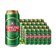 TSINGTAO 青岛啤酒 经典（1903）10度500ml*24听 大罐整箱装 口感醇厚