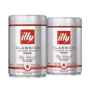 88VIP：illy 意利 中度烘焙 咖啡豆 250g*2罐*4件