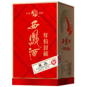 再降价、PLUS会员：西凤酒 西凤 年份封藏 52度绵柔凤香型白酒 500ml 单支装*3件
