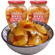 乌江 榨菜鲜榨菜片300g*2瓶装