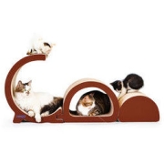咪贝萌 猫咪用品 GD组合猫抓板 38*28*45cm