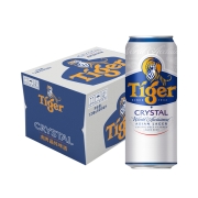 猫超次日达，喜力旗下：500mlx12听 Tiger虎牌 晶纯啤酒