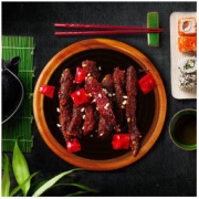 Three Squirrels 三只松鼠 蜀香牛肉 麻辣味 100g