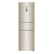 Haier 海尔 BCD-217WDVLU1 风冷三门冰箱 217L 静谧金
