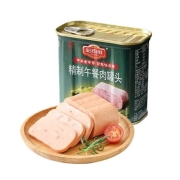 哈肉联 精制午餐肉罐头 340g*16