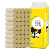 京东极速版：竹浆本色 卫生纸卷纸 限购款（350g/12卷）