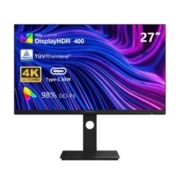 12日0点：Innocn 联合创新 27C1U 27英寸 IPS 显示器(3840×2160、60Hz、100%sRGB、HDR400、Type-C 65W）
