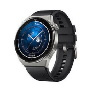 88VIP：HUAWEI 华为 WATCH GT 3 Pro 钛金属款 46mm 黑色氟橡胶表带