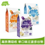 LittleFreddie 小皮 little freddie 小皮 宝宝辅食大米粉+蓝莓+藜麦米糊160g*3盒