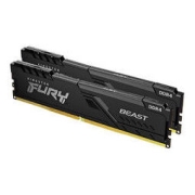 Kingston 金士顿 FURY 64GB(32G×2)套装 DDR4 2666 台式机内存条 Beast野兽系列 骇客神条
