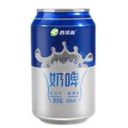 西域春 奶啤300ml*2罐乳酸菌发酵奶啤饮品网红酸牛奶 西域春奶啤300ml*2罐