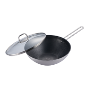 PLUS会员：ZWILLING 双立人 Twin Nova Plus涂层不锈钢炒锅 30cm