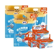 京东PLUS会员：MilkFly 妙飞 成长奶酪棒 原味 360g*3袋(54支)+12杯原味奶酪杯