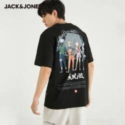 聚划算百亿补贴：JACK&JONES 杰克琼斯 火影忍者 男士短袖T恤 221201441