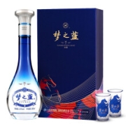 618预售：洋河 梦之蓝 M1 精装尊享版 浓香型白酒 52度 500ml 单瓶装