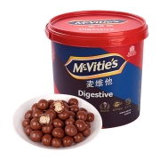 88VIP：McVitie's 麦维他 脆心巧克力球 518g*2件+凑单品