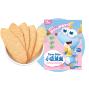 Deer Blue 小鹿蓝蓝 婴幼儿香香米饼 蔬菜味 41g/盒*4件(含赠品)